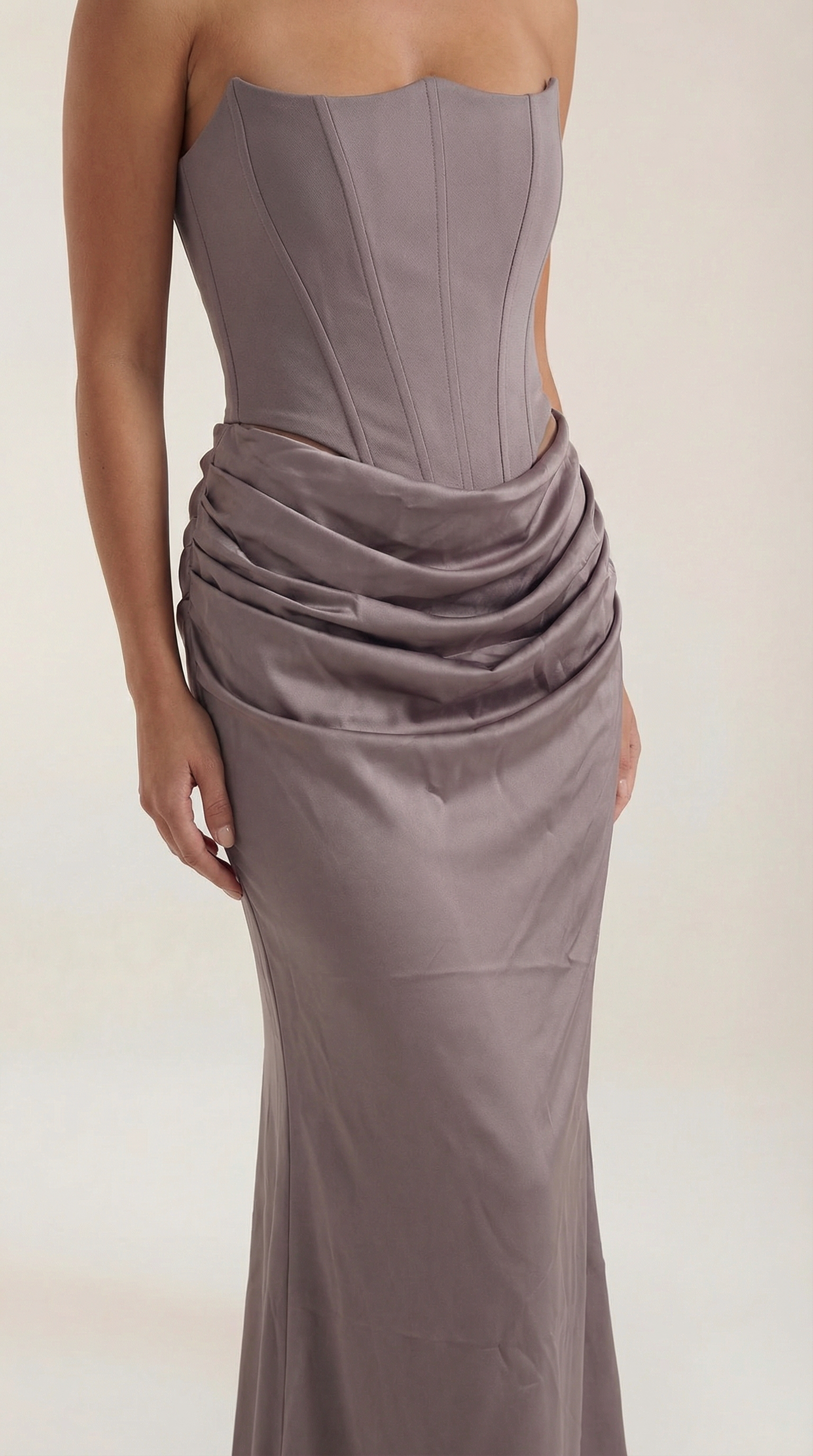 Vestido Maxi Fiorella con Corsé