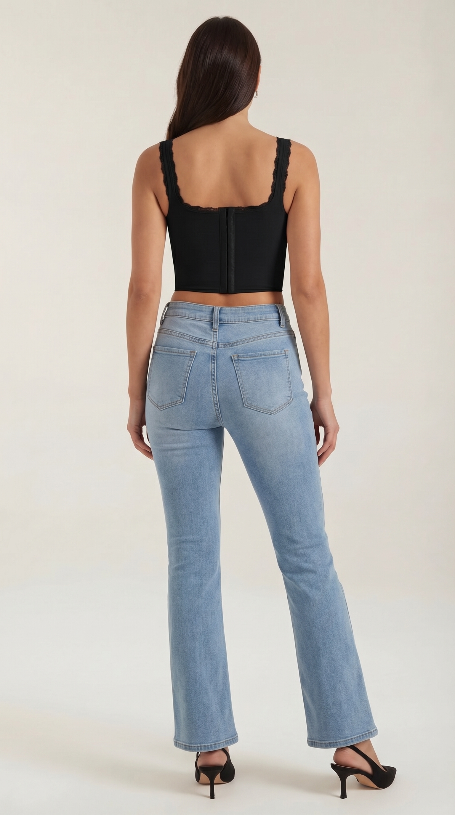 Top Corsé Freya con Escote Corazón