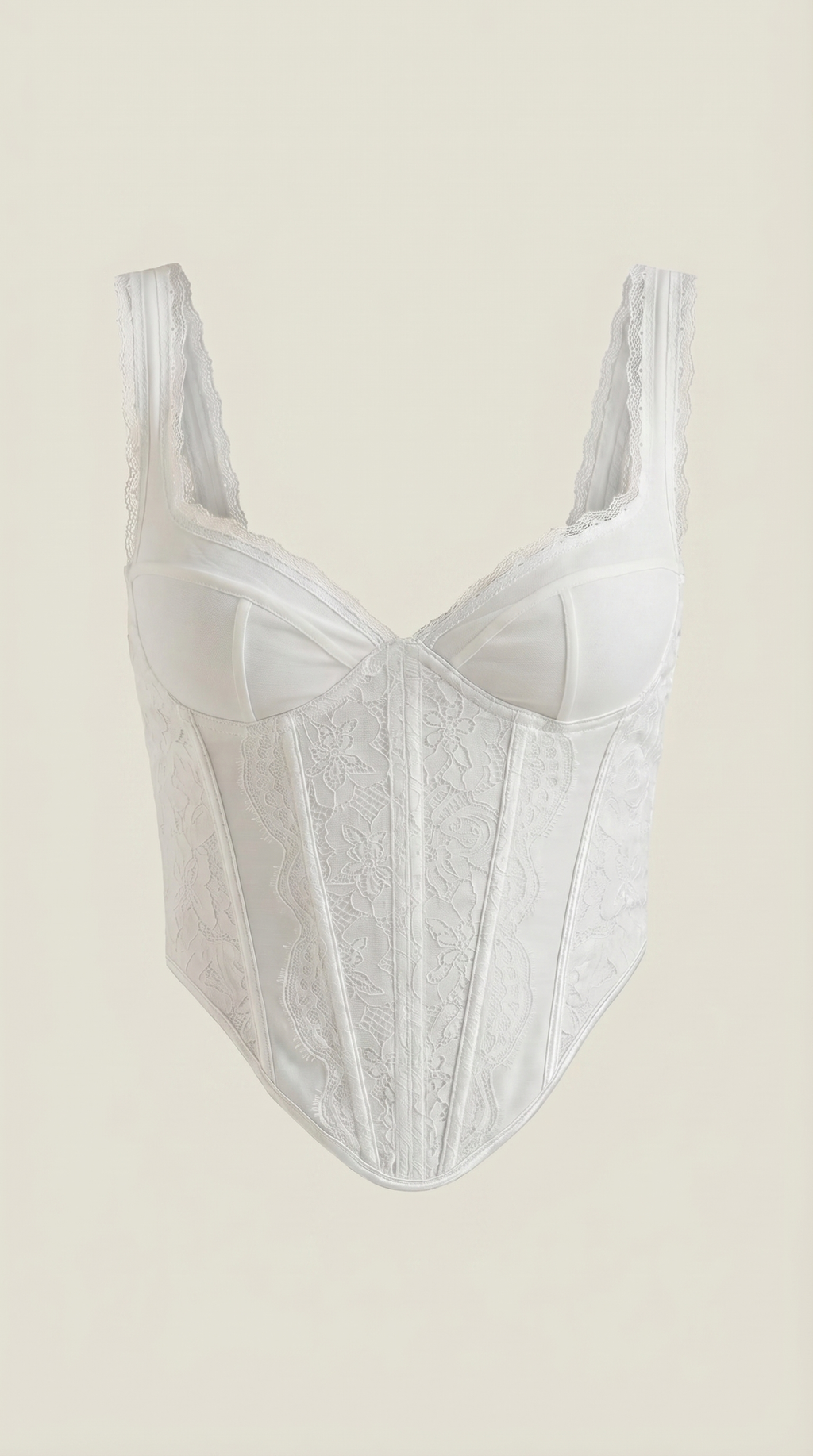 Top Corsé Freya con Escote Corazón