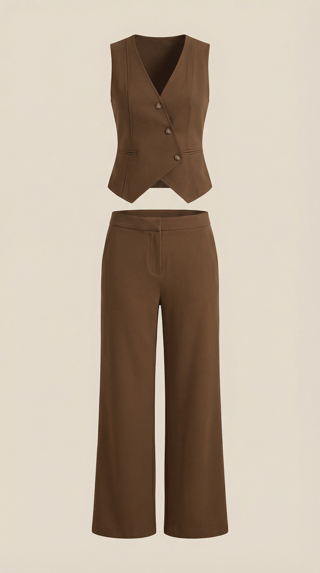 Conjunto Ginger de Chaleco Entallado y Pantalón