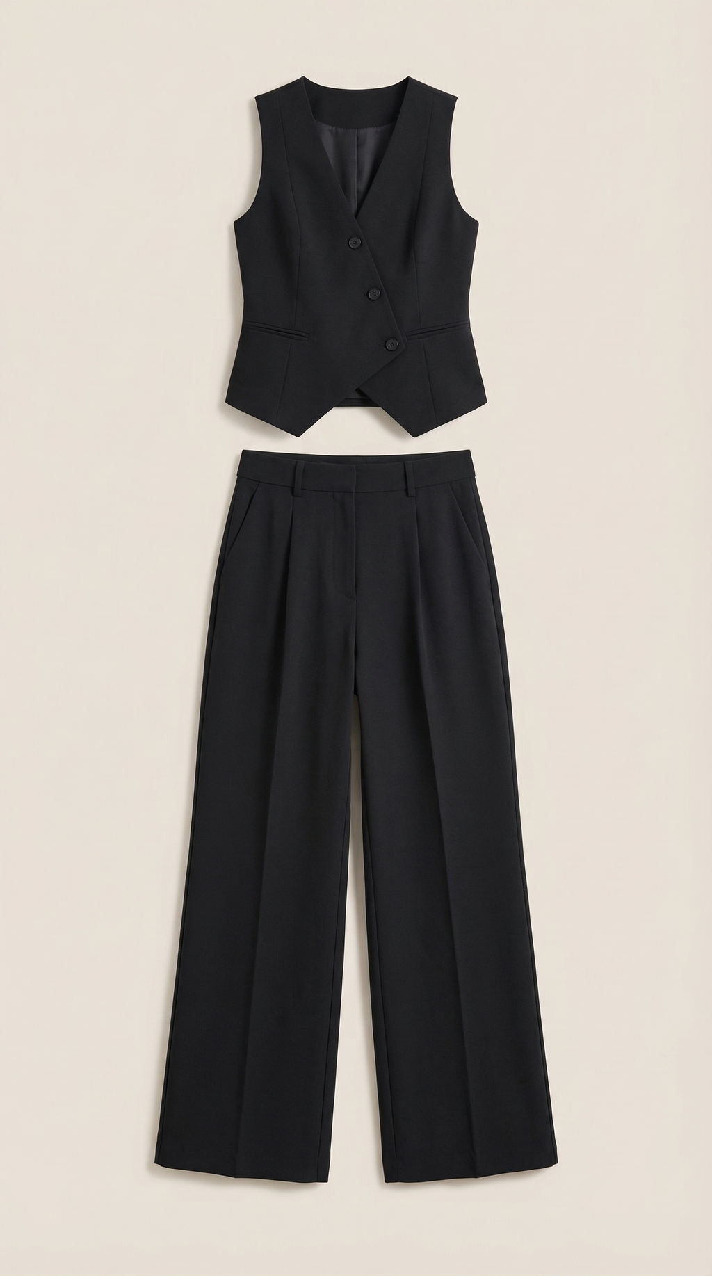 Conjunto Ginger de Chaleco Entallado y Pantalón