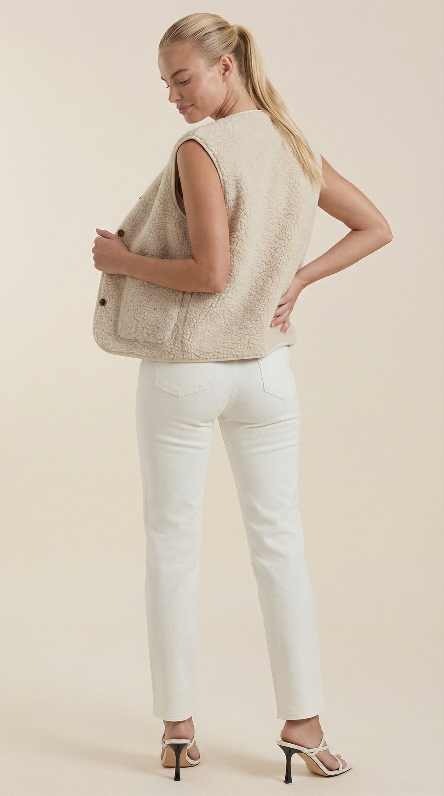 Chaleco Myra de Borreguito