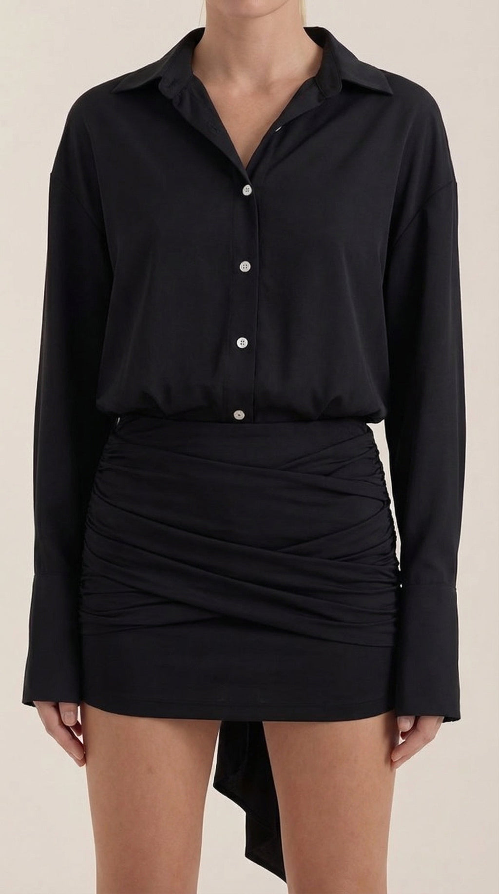 Vestido Camisero Mini Polly