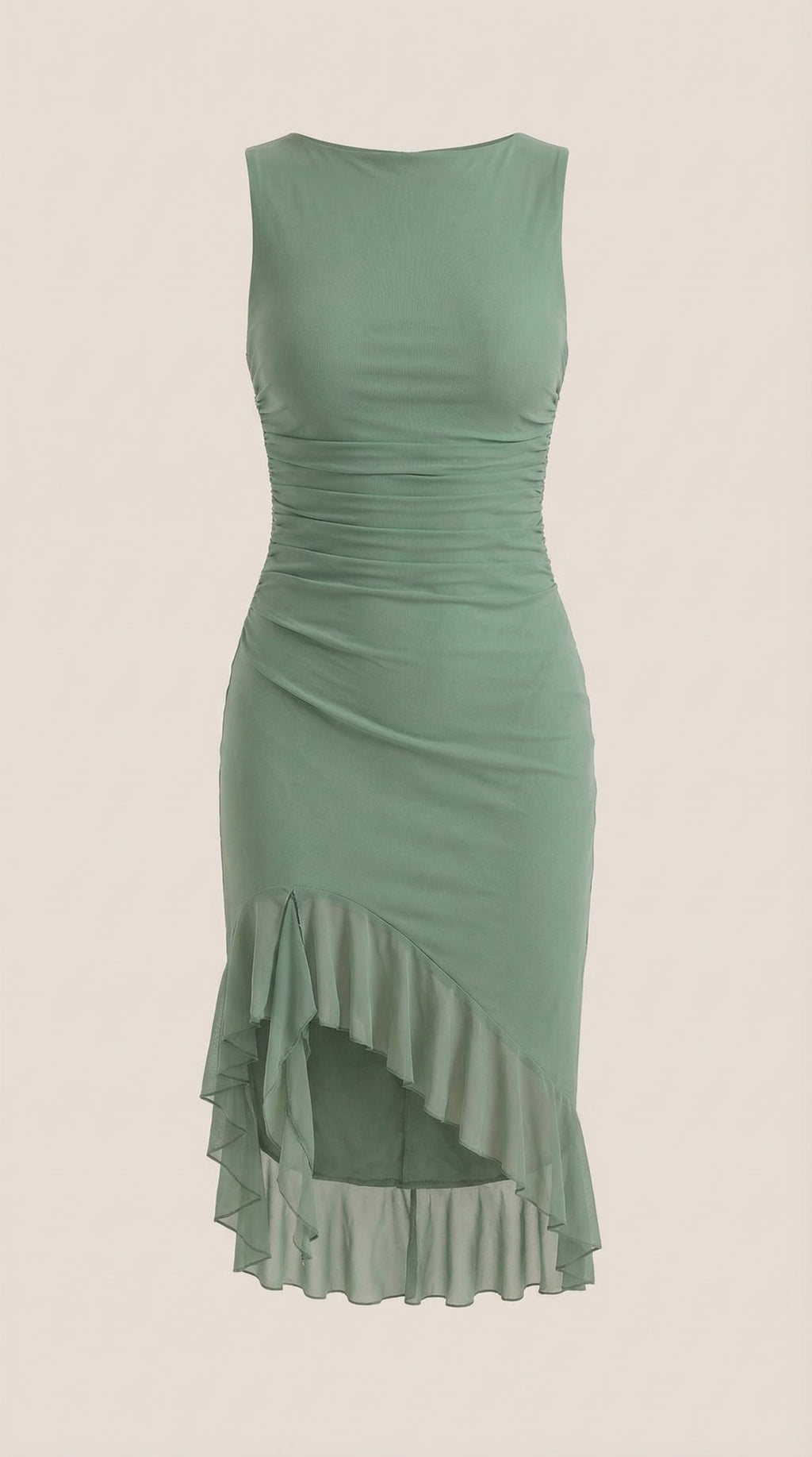 Vestido Midi Ramona con Volantes